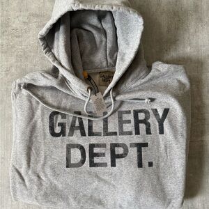 Gallery Dept. Light Gray Hoodie